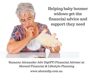 Helping baby boomer widows get the financial advice and support they need - Article 1